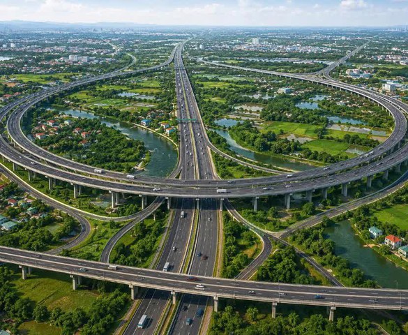 Đề xuất đầu tư hơn 288.000 tỷ đồng xây dựng tuyến vành đai dài 349km qua 7 tỉnh, thành phía Bắc