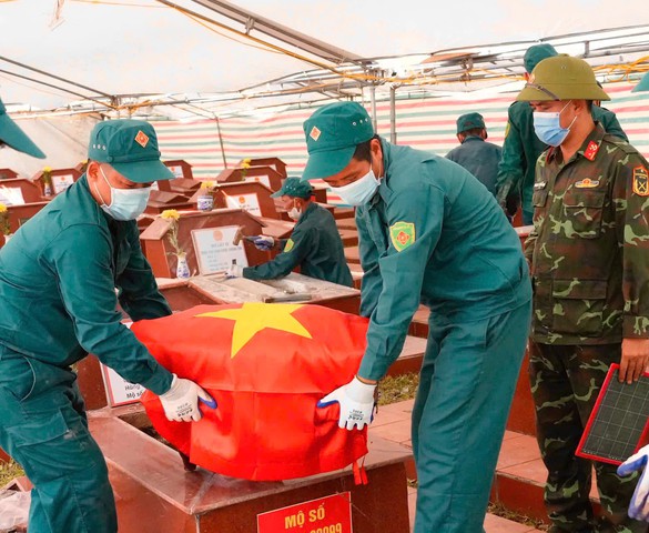 Quảng Ninh: Địa phương đầu tiên hoàn thành lấy mẫu hài cốt liệt sỹ để xác minh danh tính