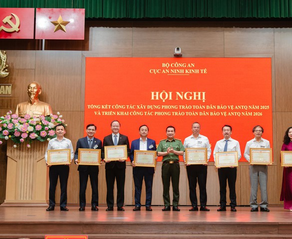 SeABank được Bộ Công an tặng Bằng khen về công tác bảo vệ an ninh Tổ quốc