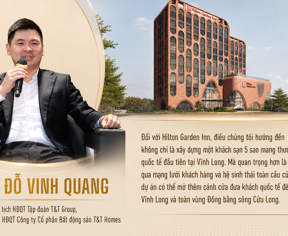[VIDEO] Chủ tịch T&T Homes: Vĩnh Long đang ở thời điểm bản lề để bứt phá, đô thị phải tạo giá trị thực và mang đậm bản sắc địa phương
