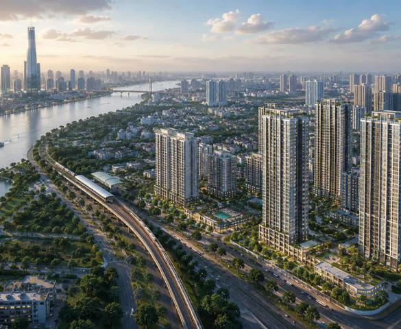 Dòng tiền rời trung tâm, thị trường căn hộ TP.HCM đang đổi trục phát triển