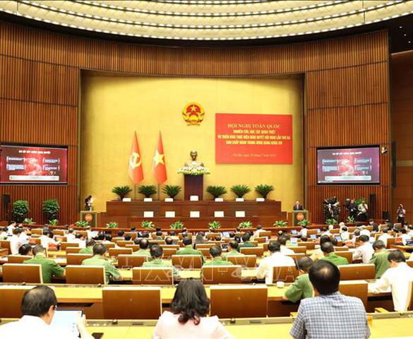 Hội nghị toàn quốc quán triệt và triển khai thực hiện Nghị quyết Hội nghị lần thứ ba BCH Trung ương Đảng khóa XIV