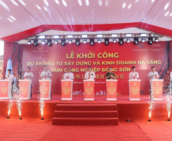Thanh Hóa: Khởi công Cụm công nghiệp Đông Sơn II