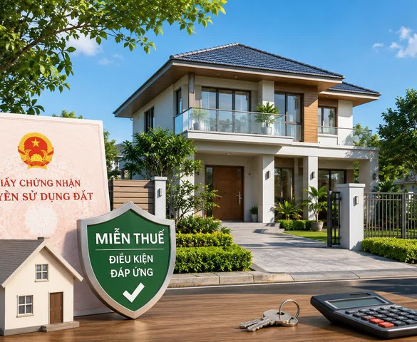 Từ nay, người chỉ có một nhà hoặc một thửa đất ở được miễn thuế khi chuyển nhượng nếu đáp ứng điều kiện này