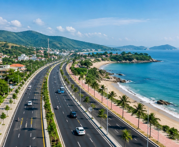 Việt Nam sắp có tuyến đường ven biển 6.000 tỷ đồng, mở ra trục kết nối biển với vùng Tây Nguyên