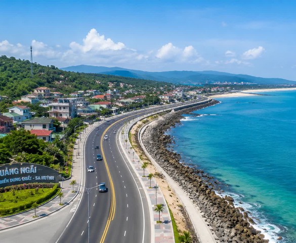 Một địa phương của Việt Nam đầu tư tuyến đường nhằm 'đánh thức' hành lang ven biển hơn 6.000 tỷ