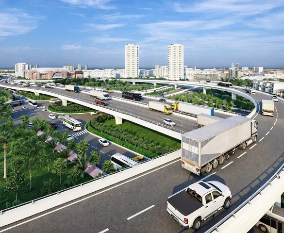 Thành phố giàu nhất Việt Nam sắp vận hành nút giao thông 4 tầng nghìn tỷ đầu tiên, giải cứu kẹt xe phía Đông