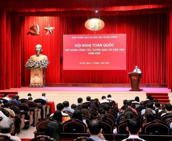 Đổi tên Ban Tuyên giáo và Dân vận Trung ương thành Ban Tuyên giáo Trung ương