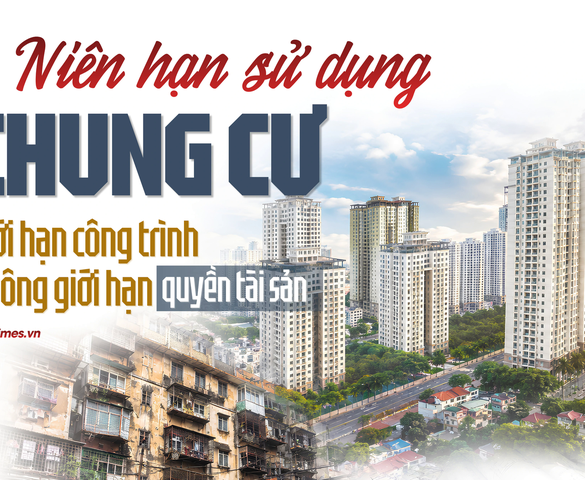 Niên hạn sử dụng chung cư: Giới hạn công trình, không giới hạn quyền tài sản