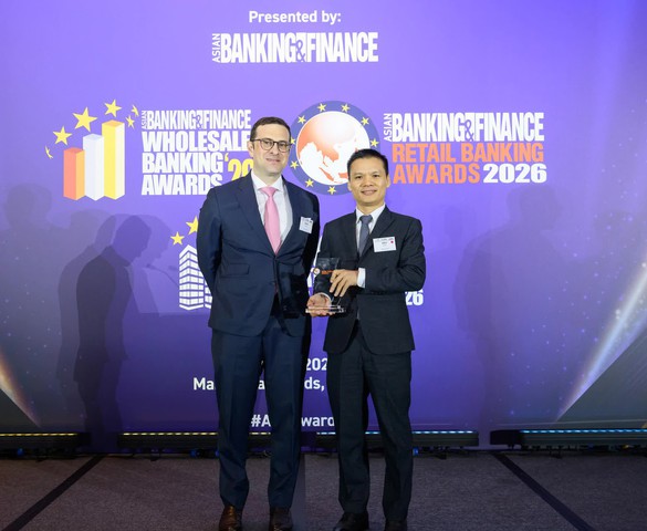 Techcombank năm thứ năm liên tiếp đạt giải "Ngân hàng Bán lẻ nội địa tốt nhất Việt Nam" do Tạp chí Tài chính châu Á - Asian Banking & Finance (ABF) bình chọn