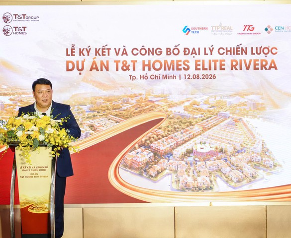 T&T Homes công bố 5 đại lý chiến lược, chuẩn bị mở bán T&T Homes Elite Rivera