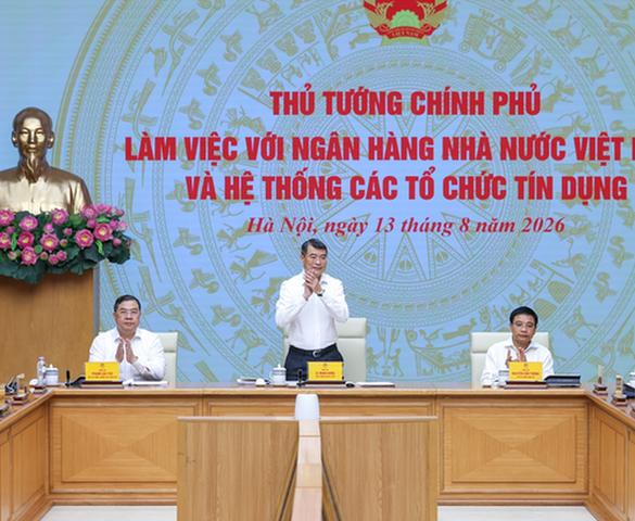 Kết luận của Thủ tướng Lê Minh Hưng tại Buổi làm việc với Ngân hàng Nhà nước Việt Nam và hệ thống các tổ chức tín dụng