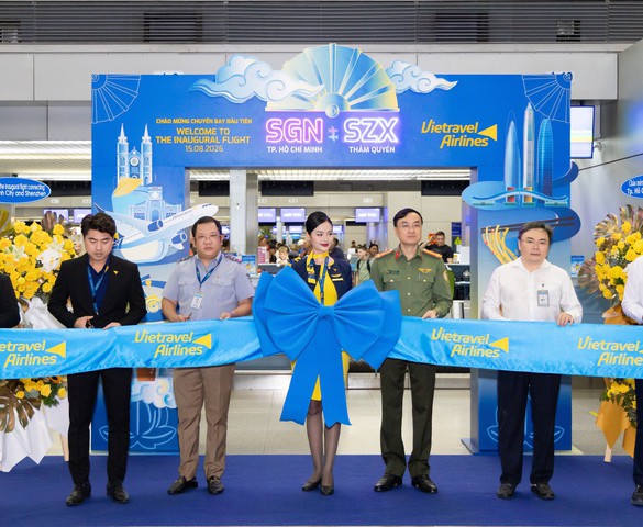 Vietravel Airlines khai trương đường bay thẳng TP.HCM - Thâm Quyến, mở rộng kết nối Việt Nam - Trung Quốc
