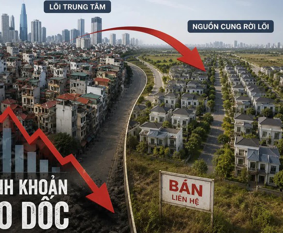 Nhà liền thổ Hà Nội: Nguồn cung rời khu vực lõi, thanh khoản giảm mạnh