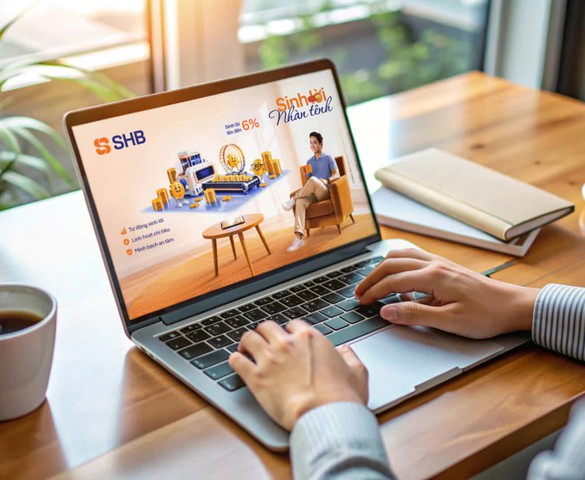 Một lần kích hoạt trên SHB SAHA, tiền tự động sinh lời nhàn tênh