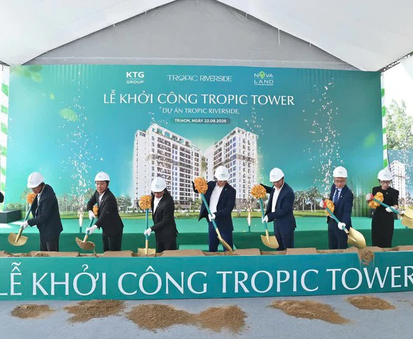 Khởi công khu căn hộ Tropic Tower, Novaland quay trở lại thị trường khu Đông TP.HCM