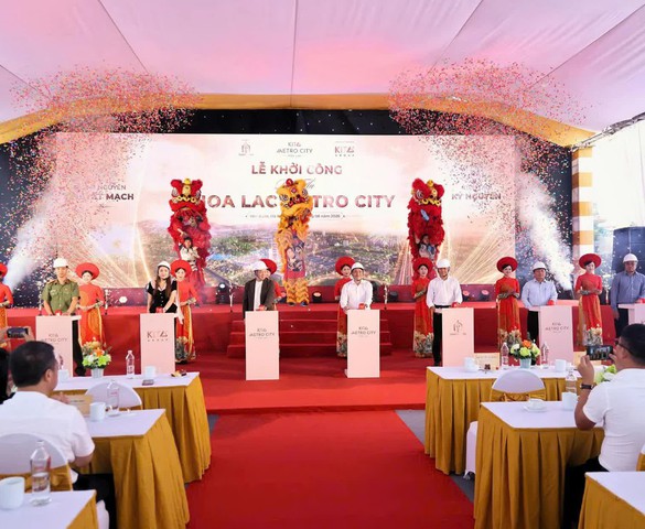 Hoa Lac Metro City khởi công, góp thêm mảnh ghép cho không gian đô thị mới tại Hòa Lạc