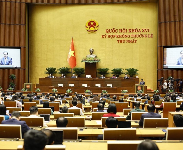 Bế mạc Kỳ họp không thường lệ thứ Nhất, Quốc hội khóa XVI