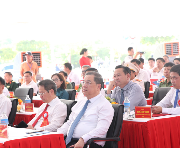Phó Thủ tướng Thường trực Phạm Gia Túc dự Lễ khởi công 2 dự án hạ tầng trọng điểm của Đà Nẵng