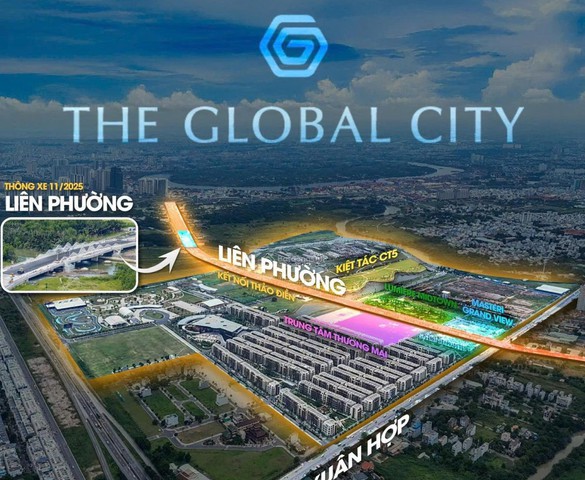 The Global City, tổ hợp căn hộ trung tâm nổi bật tại cửa ngõ phía Đông TP.HCM