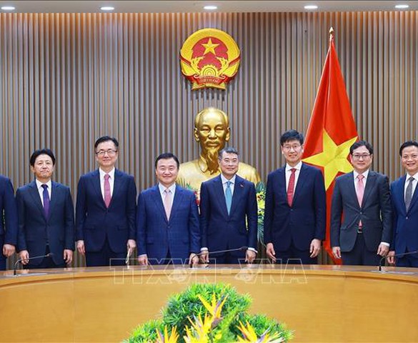 Thủ tướng Lê Minh Hưng: Việt Nam mong muốn Samsung cùng đồng hành trong quá trình nâng cao năng lực công nghệ