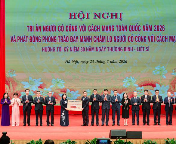 SeABank ủng hộ 15 tỷ đồng nhằm chăm lo cho người có công với cách mạng