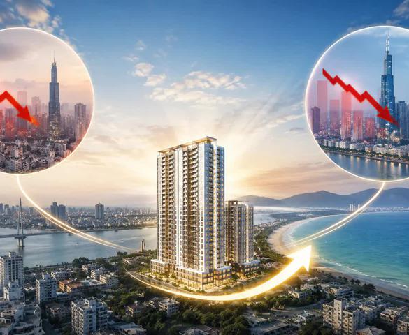 Vì đâu căn hộ Đà Nẵng vẫn duy trì sức hút giữa làn sóng 'giảm tốc' của Hà Nội và TP. HCM?