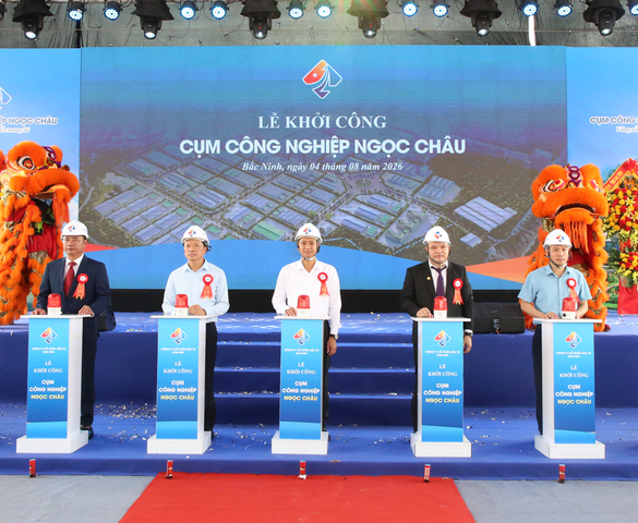 Bắc Ninh khởi công Cụm công nghiệp Ngọc Châu