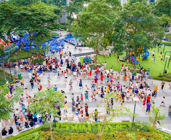 Cảnh quan góp phần định hình chất lượng sống tại khu đô thị