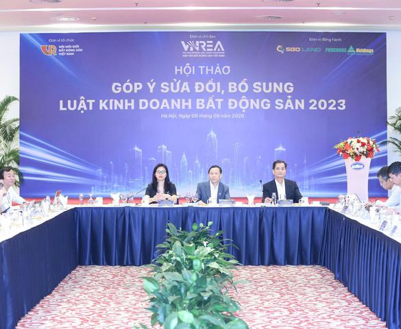 Hội thảo "Góp ý sửa đổi, bổ sung Luật Kinh doanh bất động sản 2023"