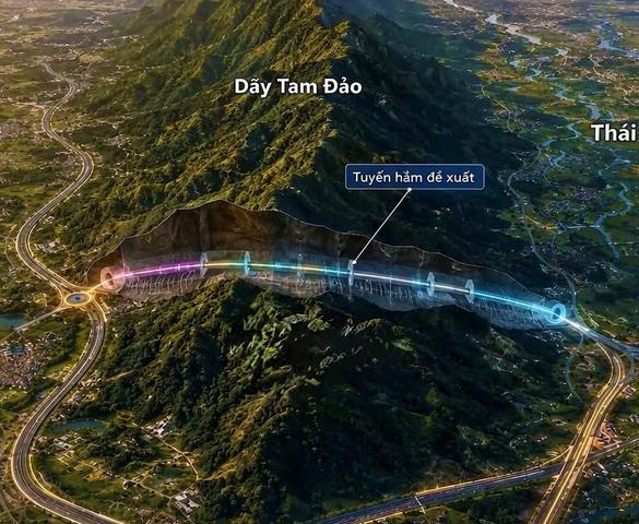 Thái Nguyên và Phú Thọ thống nhất phương án làm hầm Tam Đảo gần 5.800 tỷ đồng