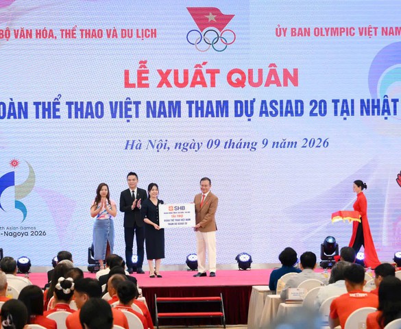 SHB tiếp sức Đoàn Thể thao Việt Nam chinh phục ASIAD 20