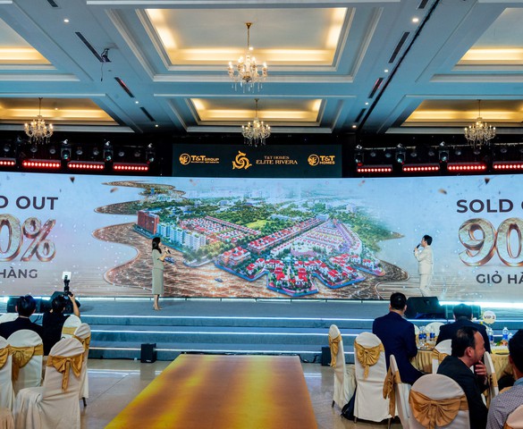 Hơn 2 giờ mở bán, T&T Homes Elite Rivera Vĩnh Long "sold out" hơn 90% giỏ hàng