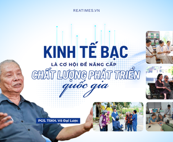 "Kinh tế bạc" và động lực tăng trưởng mới trong bối cảnh già hóa dân số