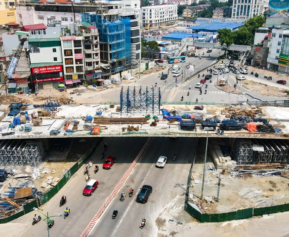 Lộ hình hài 2 cầu vượt trên đoạn Vành đai 1 hơn 7.200 tỷ ở Hà Nội