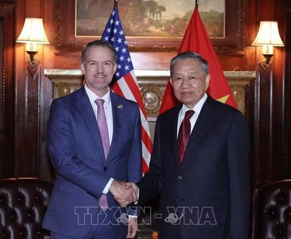 Tổng Bí thư, Chủ tịch nước Tô Lâm tiếp Trưởng Đại diện Thương mại Hoa Kỳ