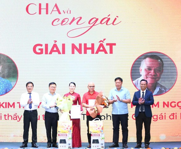 Trao giải cuộc thi viết “Cha và con gái” lần 4: Hơn 1.000 bài viết lan tỏa giá trị gia đình, 13 tác phẩm được vinh danh