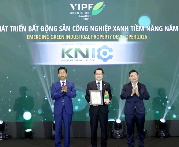 Tập đoàn KN Holdings lần thứ ba liên tiếp được vinh danh tại “Vì Tương lai Xanh 2026”