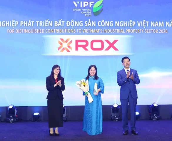 ROX Group được vinh danh vì đóng góp cho bất động sản công nghiệp Việt Nam