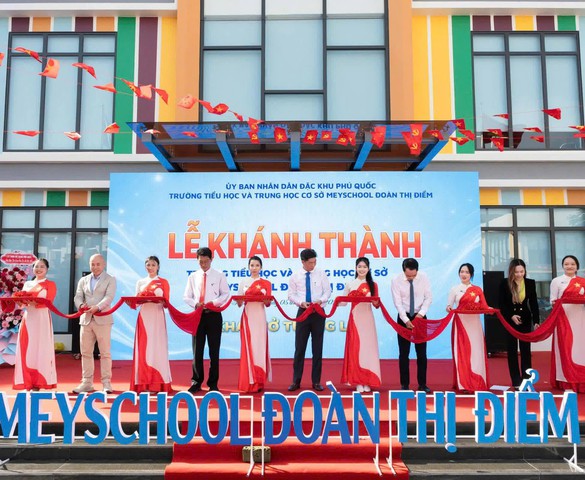 Meyschool Đoàn Thị Điểm khai giảng, đưa tiện ích giáo dục vào vận hành tại Meyhomes Capital Phú Quốc