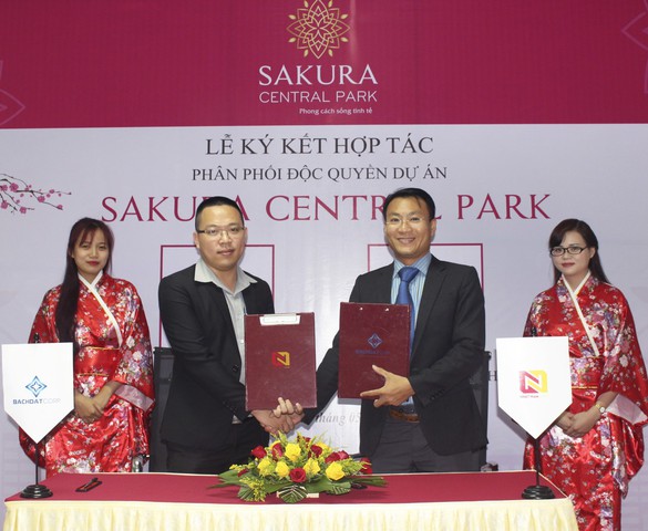 Nhất Nam Land ký kết phân phối độc quyền dự án Sakura Central Park