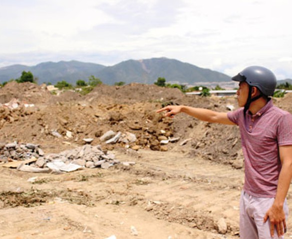 HUD Nha Trang "ngang nhiên" chiếm hơn 1.300 m2 đất của dân