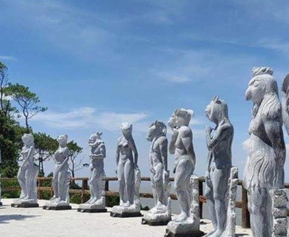 Oan cho tượng!