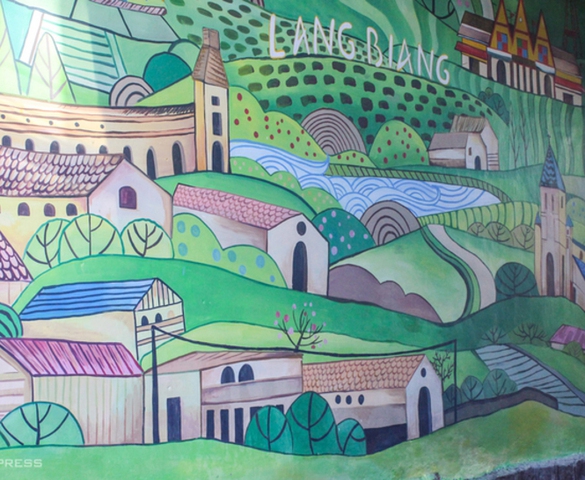 Lick of paint rebirths iconic Da Lat slope