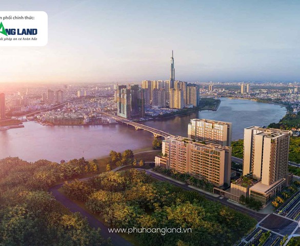 Phu Hoang Land distributes the best-located project in Thu Thiem