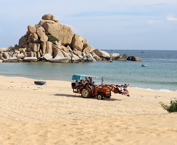 Những người “rũ áo nông dân” làm du lịch trải nghiệm ở Ninh Thuận