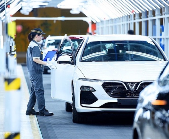 Giảm 50% phí trước bạ ôtô sản xuất, lắp ráp trong nước