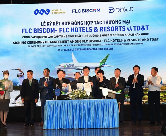 Gần 30 chuyến bay Bamboo Airways sẽ đưa khách Hàn Quốc đến FLC Quy Nhơn ngay trong quý II/2022 