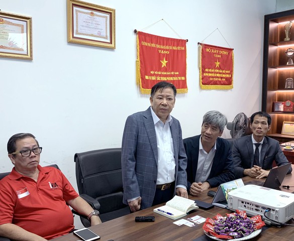 VNREA làm việc với Viện nghiên cứu Bất động sản Singapore