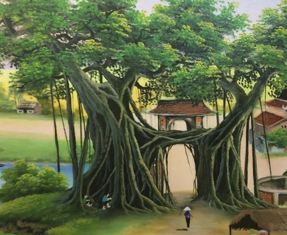 Gốc đa, Gồ Voi và cầu Việt Trì